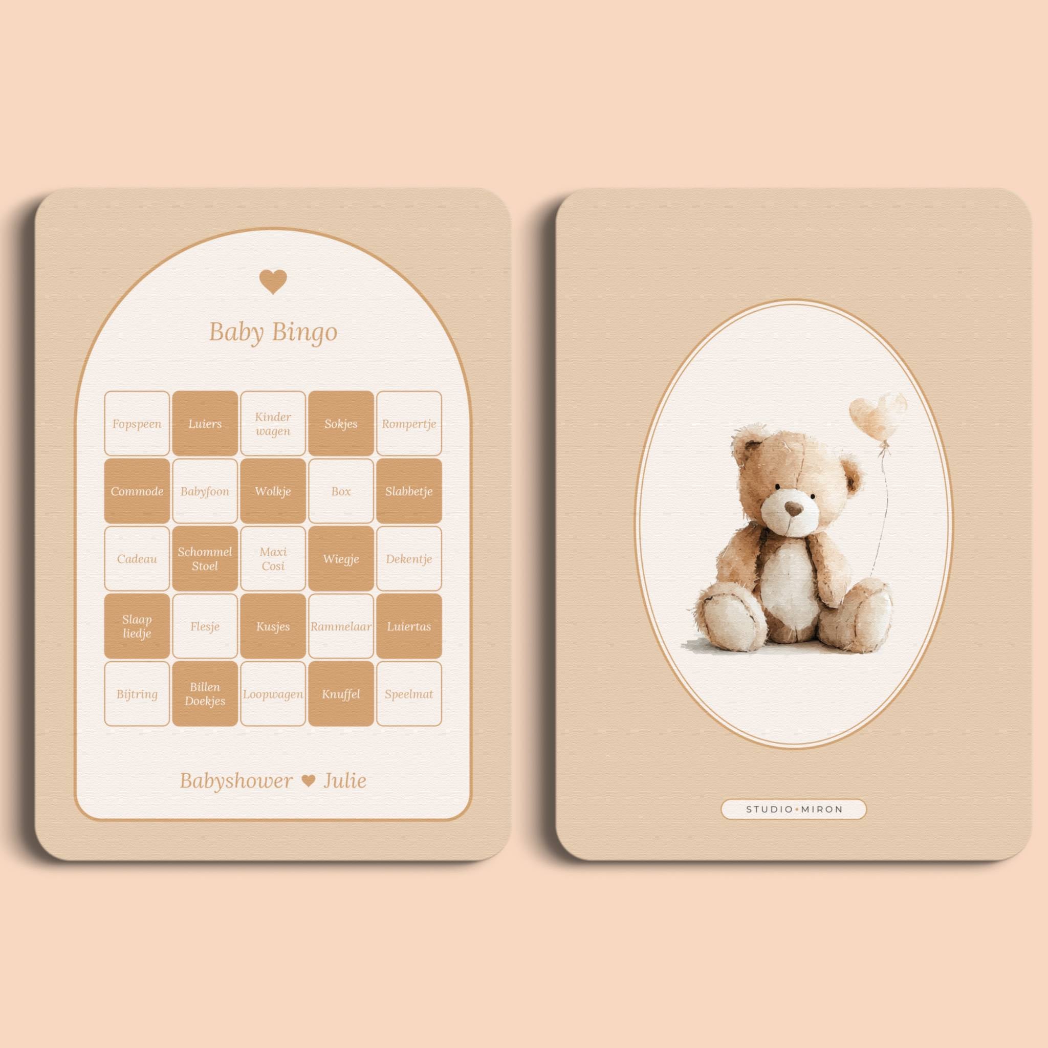 Baby Bingo | Boho Zand met Beertje