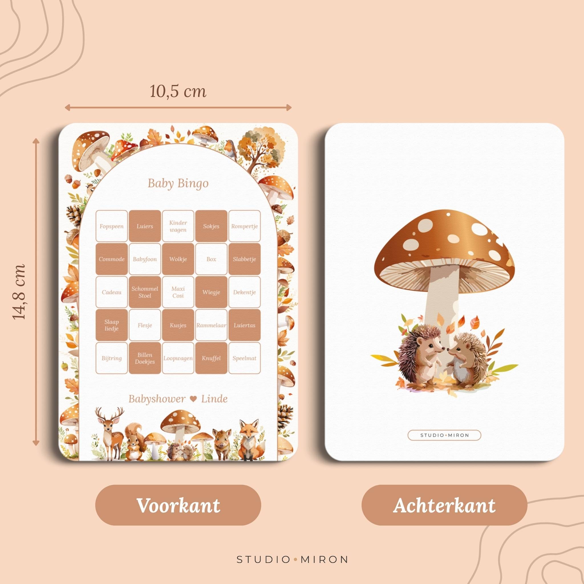 Baby Bingo | Bosdieren