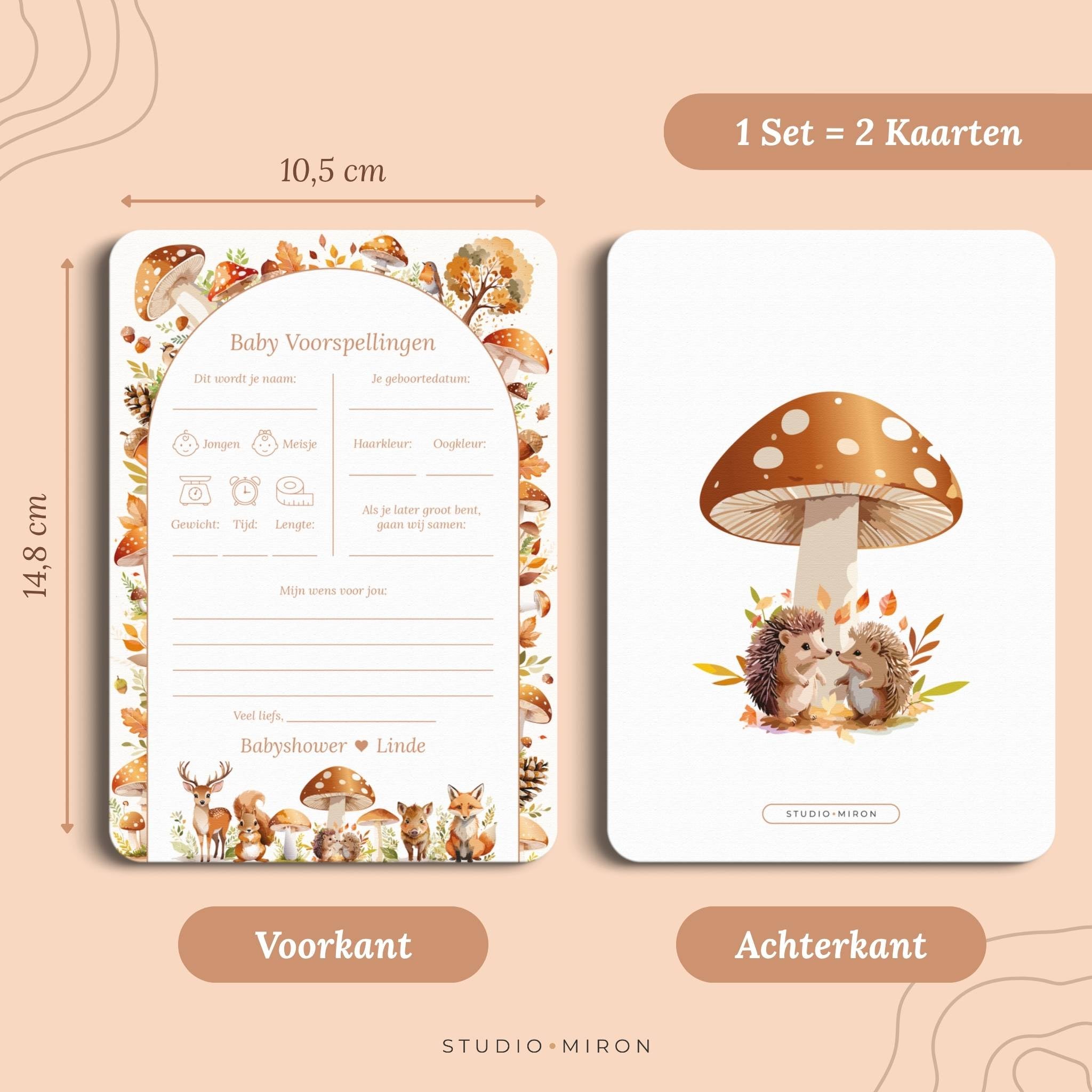 Babyforudsigelser og for forældre – Skovens dyr